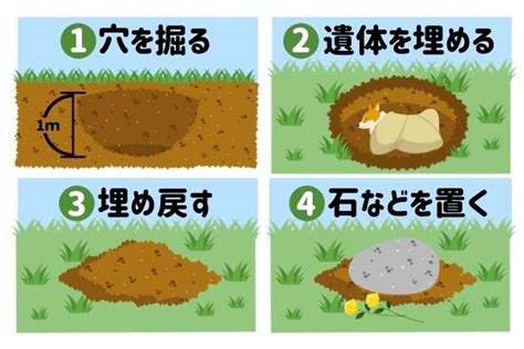 動物埋葬方法|ペットを埋葬する方法とは？土葬・埋骨・納骨する方法を徹底解。